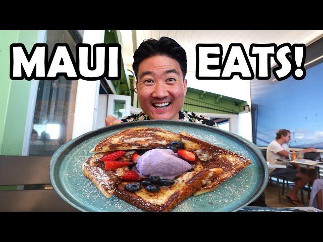 ULTIMATE Maui Food Tour! 3 Must-Try Food Spots in Lahaina!