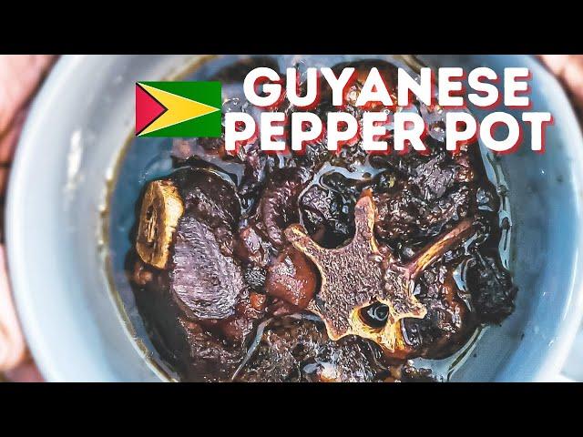 Guyanese PEPPER POT recipe | Delicious Guyanese Recipes | Guyanese Food