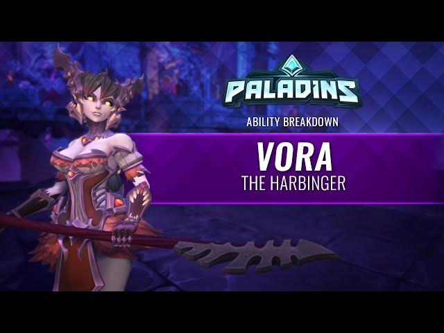 Paladins - Ability Breakdown - Vora, The Harbinger