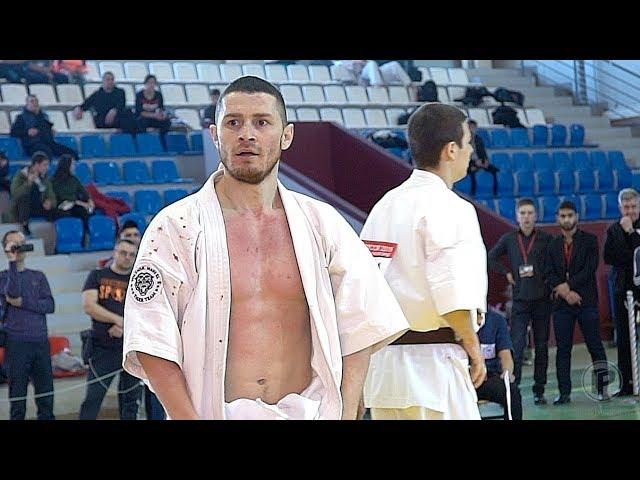 СУЛТАНОВ МАГОМЕД vs ГИНОСЯН АРТЕМ ЧЕМПИОНАТ РОССИИ 2019 КАРАТЭ