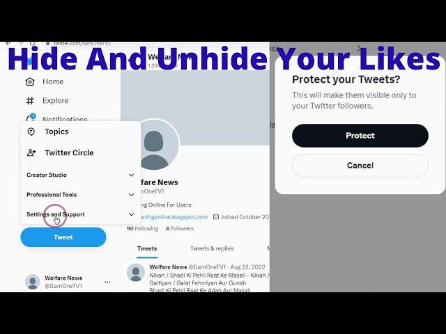 How To Hide Or Unhide Your Likes On Twitter (Now X) (2023)