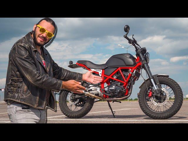 Старый японец или свежий китаец? Minsk Scrambler