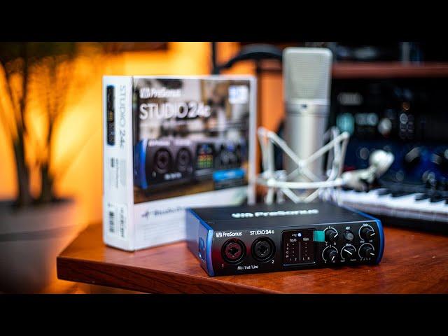 Best Budget Audio Interface | Presonus Studio 24C USB Audio Interface