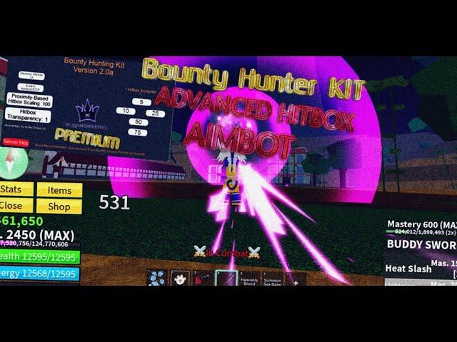 Blox Fruits - Bounty Hunter Kit 2.0 Script Pastebin (Hitbox Increase,Aimbot) PC/MOBILE