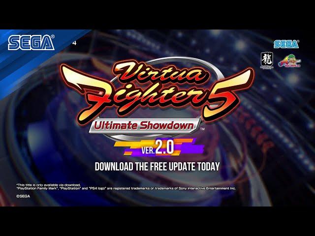Virtua Fighter 5 Ultimate Showdown | 2.0 Update Trailer