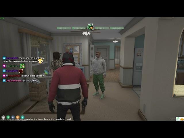 Al Saab Recruit Newly Hired Cop on his Gang | Nopixel 4.0