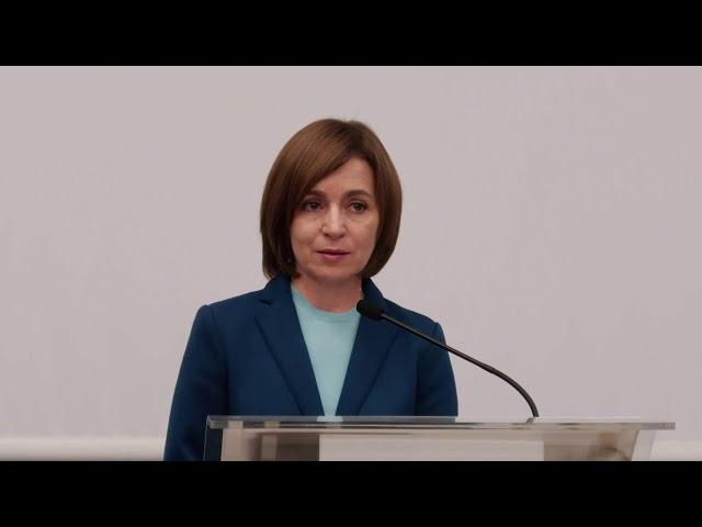 Declarație de presă susținută de Maia Sandu după anunțarea rezultatelor preliminare