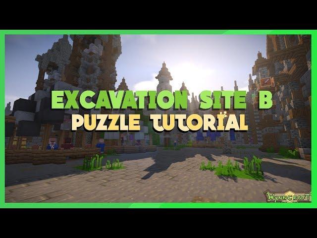 Wynncraft | Excavation Site B | Puzzle Tutorial