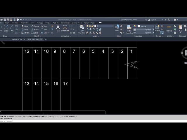 Automatic text numbering tcount command || Autocad tips and tricks