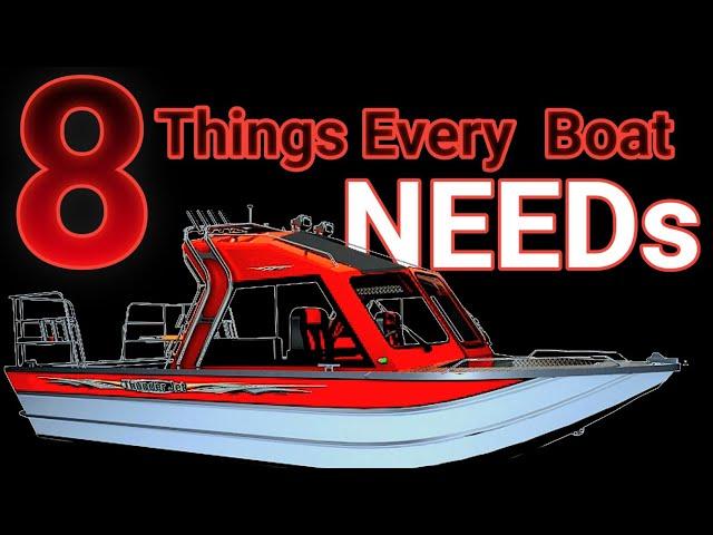 8 things you need to have on your Boat