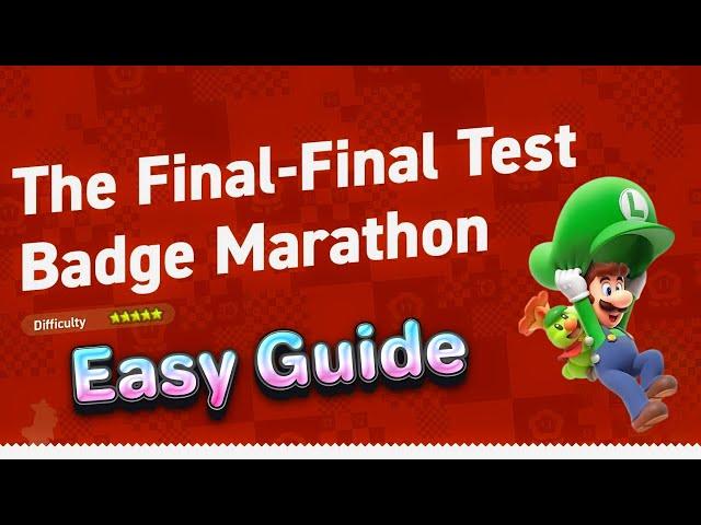 FINAL Mario Wonder Level - Tips & Tricks