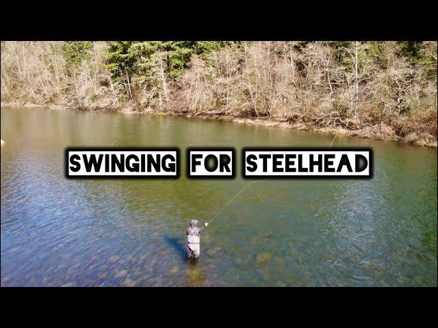 Swinging Flies for STEELHEAD With A Small Pontoon Boat