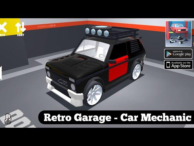 Retro Garage - Car Mechanic Simulator (New Version) Gameplay Android