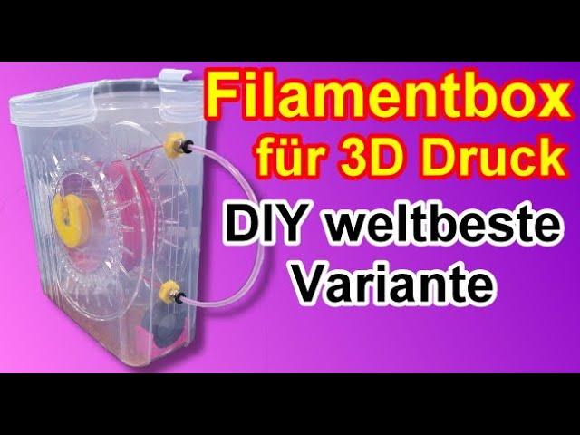 Filamentbox - 3D Druck - DIY - Sehr Preiswert