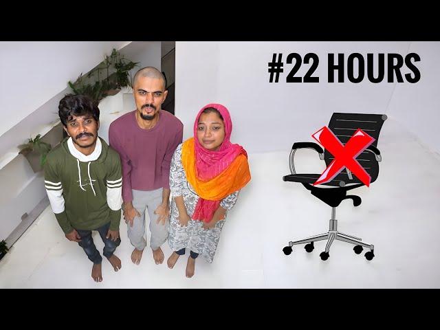 DON’T SIT for 24Hours CHALLENGE..