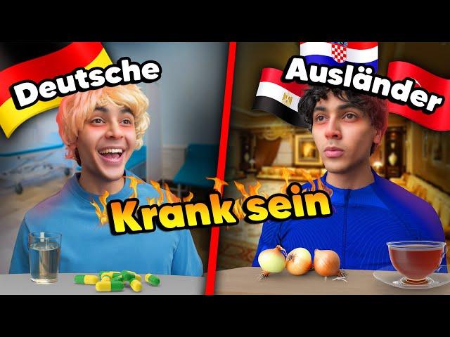 Deutsche vs Ausländer beim KRANK sein  |  Mohi__07