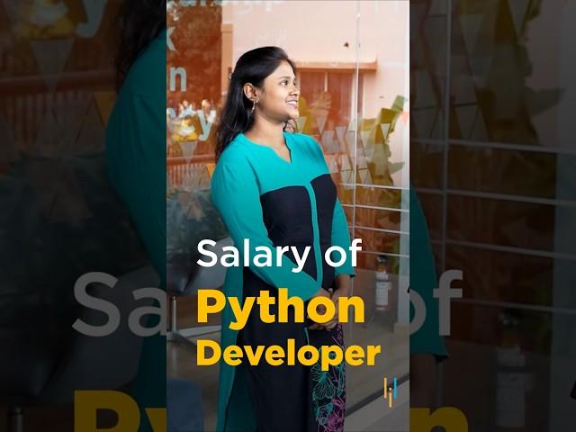 Salary of Python Developer #simplilearn  #shorts
