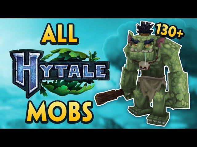 ALL 130+ Hytale MOBS, Creatures and Races released so far!