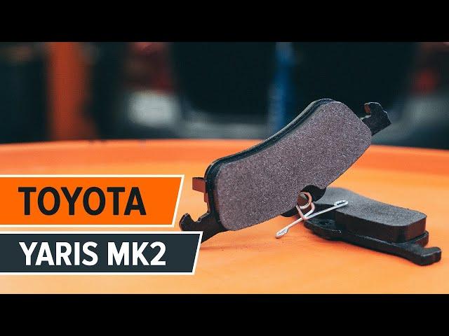 Как заменить задние тормозные колодки на TOYOTA YARIS Mk2 [ВИДЕОУРОК AUTODOC]