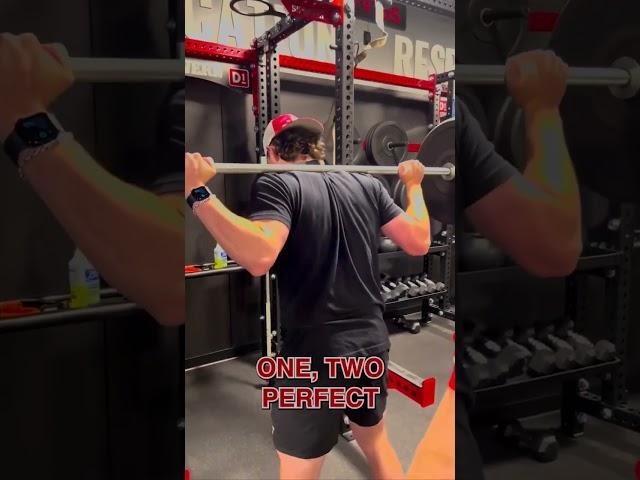 Done Right with D1: Back Squat