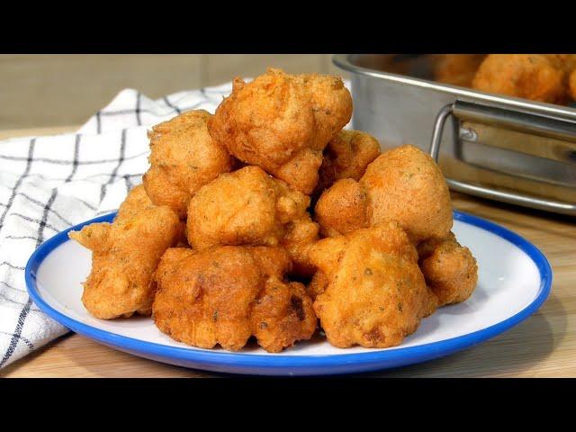 Coliflor Rebozada | Receta de Verduras 