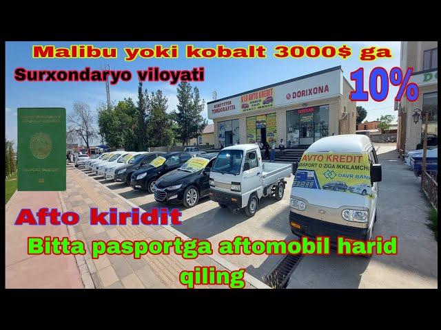 Bitta pasportga jentra yoki malibu harid qiling 3000$ga juda arzon bup qoldi #afto kiridit