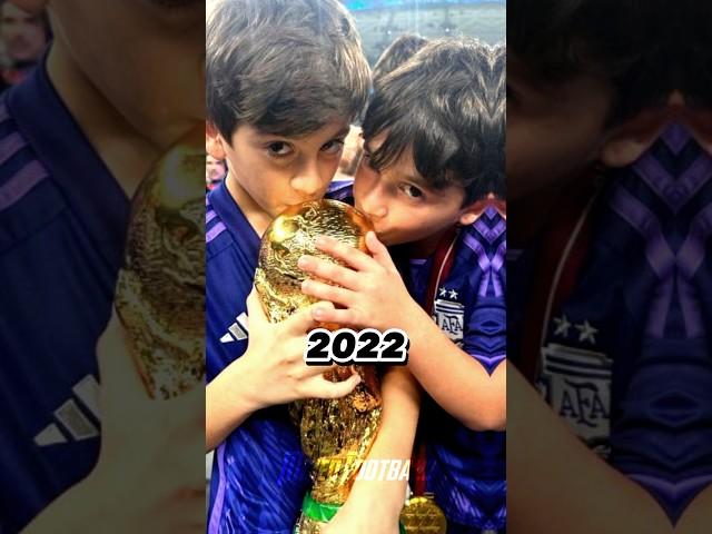 Thiago Messi évolution (2013-2023) 