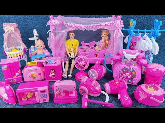 13 Minutes Satisfying with Unboxing Cute Princess Furniture Toys Collection ASMR | Review Toys