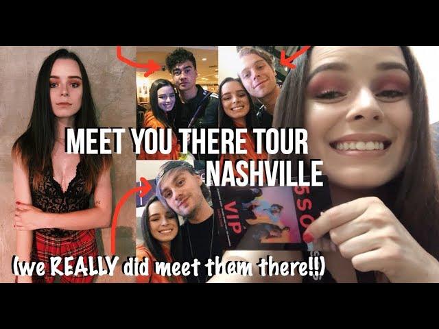 5SOS MEET YOU THERE TOUR NASHVILLE VLOG (we really did meet them there)