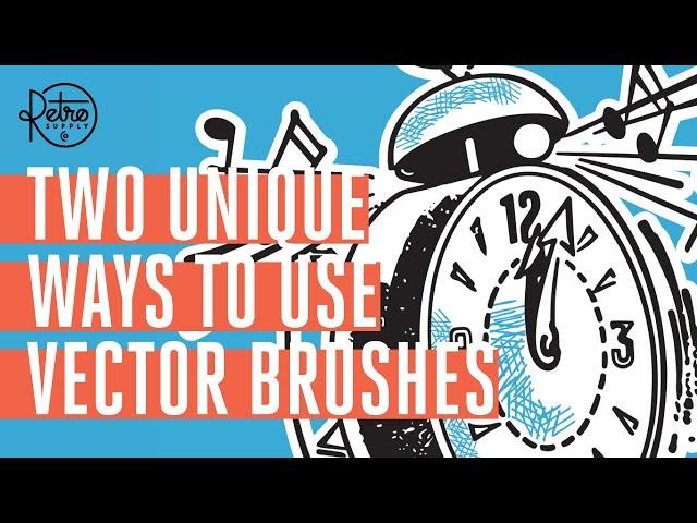 Here's Two Unique Ways to Use Vector Brushes