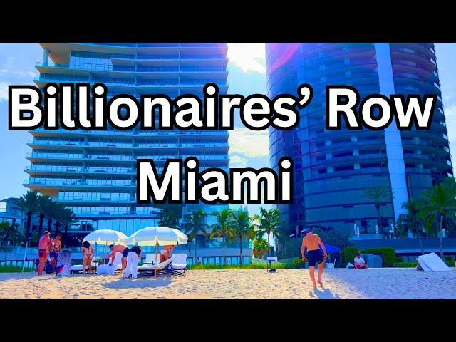 EXCLUSIVE MIAMI BILLIONAIRES ROW TOUR - Sunny Isles Beach | Turnberry Ocean Club, Bentley, St Regis