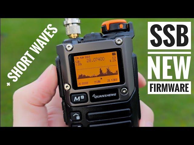 SSB, FM, AM  on Quansheng UV-K5(8)  - new firmware + spectrumscope