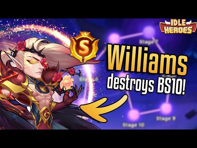 187M Atk S Williams vs. Broken Spaces - Idle Heroes