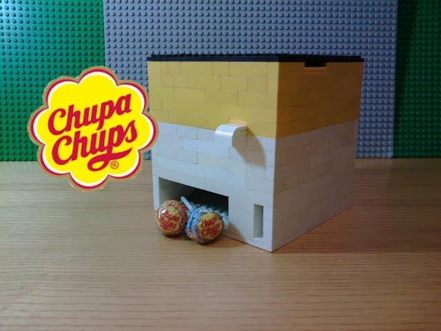 АВТОМАТ ДЛЯ ПРОДАЖИ CHUPA CHUPS из LEGO