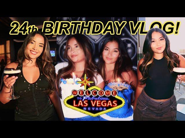 OUR 24TH BIRTHDAY VLOG!!! *VEGAS*