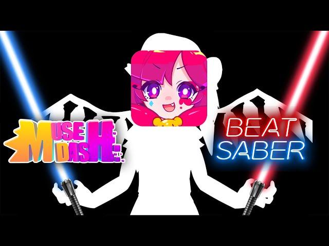 "Muse Dash" in BEAT SABER (Bad Apple!!)