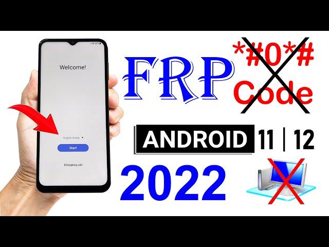 All Samsung *#0*# Code not Working FRP BYPASS Without PC | Android 11/12