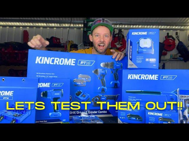 Testing KINCROME Battery tools