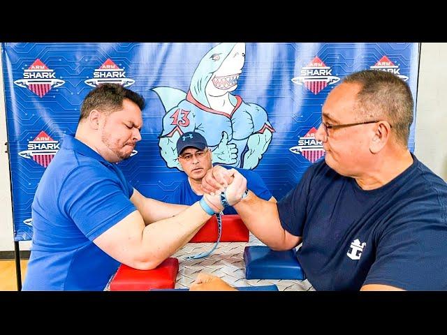 RAUL SANTIDRIAN vs KRIS MINSEV ARMSHARK ARMFIGHT #armwrestling #armfight