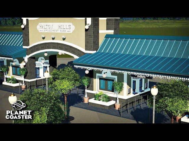 Planet Coaster | Halton Hills  | Ep.1 Entrance Area - Tickets Booth