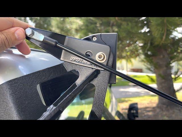 SmittyBilt Limb Riser Kit - How it Looks Now after 2 years and Install on Light Bar - Install Tips