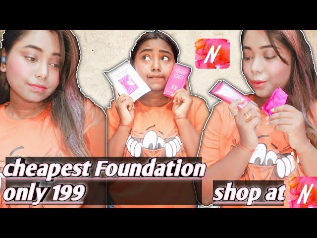 Foundation only 199 !! cheapest!!#nykaa !!priyas creation!!