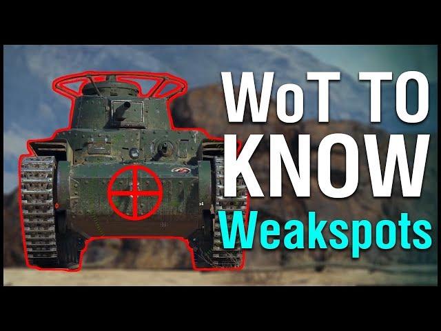 WoT to Know: Armour and Weakspots! (GUIDE)