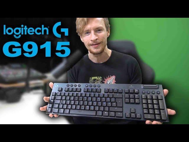 kabellos, mechanisch und ziemlich flach | Logitech G915 Lightspeed Review