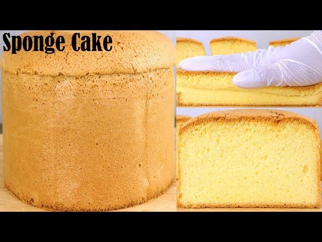 Vanilla Sponge Cake | How to Make Sponge cake | Easy Basic Cake Recipe