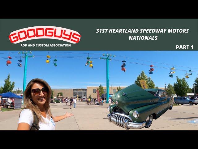 PART1 GOODGUYS ROD AND CUSTOM ASSOCIATION HEARTLAND SPEEDWAY NATIONALS 2022 DES MOINES IOWA CAR SHOW