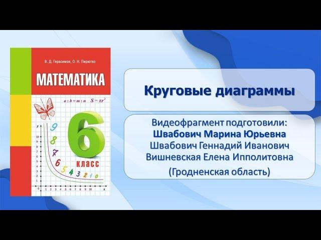 Тема 17. Круговые диаграммы