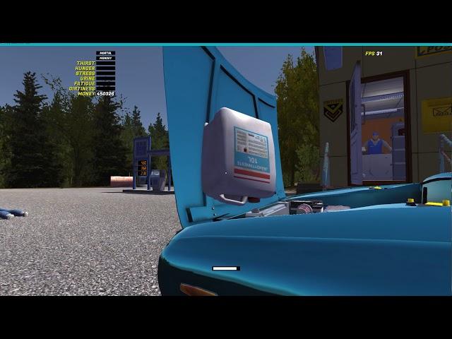 почему вытекает антифриз(грееться машина) в My Summer Car (v11.05.2020)