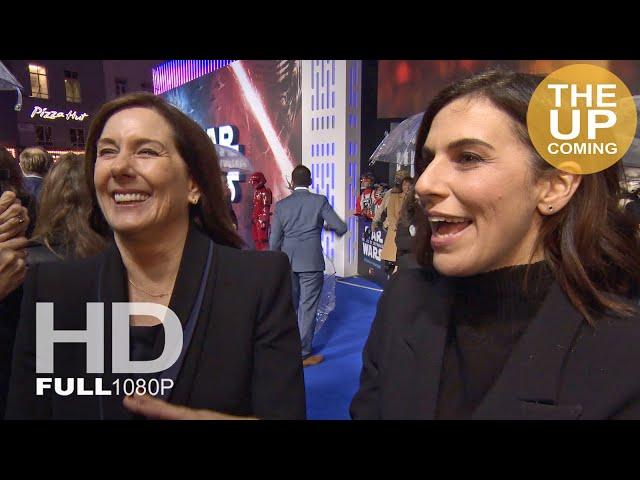 Kathleen Kennedy and Michelle Rejwan on Star Wars: The Rise of Skywalker – interview at premiere