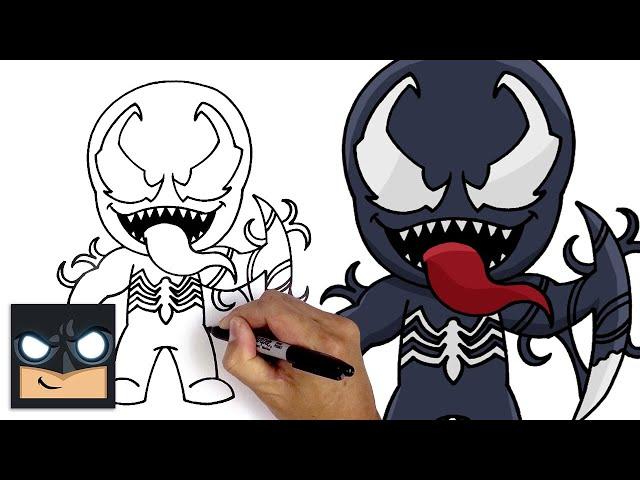 How To Draw Mythic Venom | Fortnite